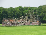 verlaten boerderij